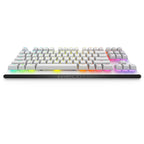 Alienware AW420K teclado Gaming USB QWERTY Internacional US Blanco