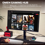 HP HyperX OMEN OLED 27 inch QHD 240Hz Gaming Monitor - OMEN OLED 27q pantalla para PC 68,6 cm (27") Quad HD Negro (9)