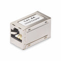 StarTech.com IN-CAT6A-COUPLER-S1 cambiador de género para cable RJ-45 Plata