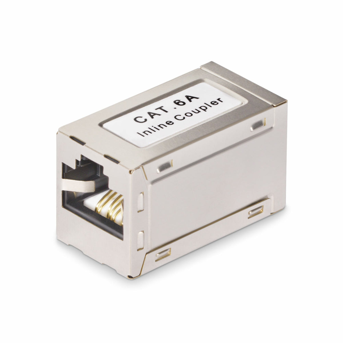 StarTech.com IN-CAT6A-COUPLER-S1 cambiador de género para cable RJ-45 Plata