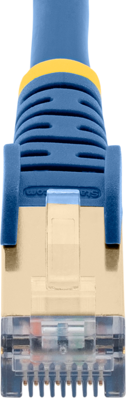 Startech - Category 6A, (6ASPAT1MBL), Cable de interconexión, RJ-45 (M) a RJ-45 (2)