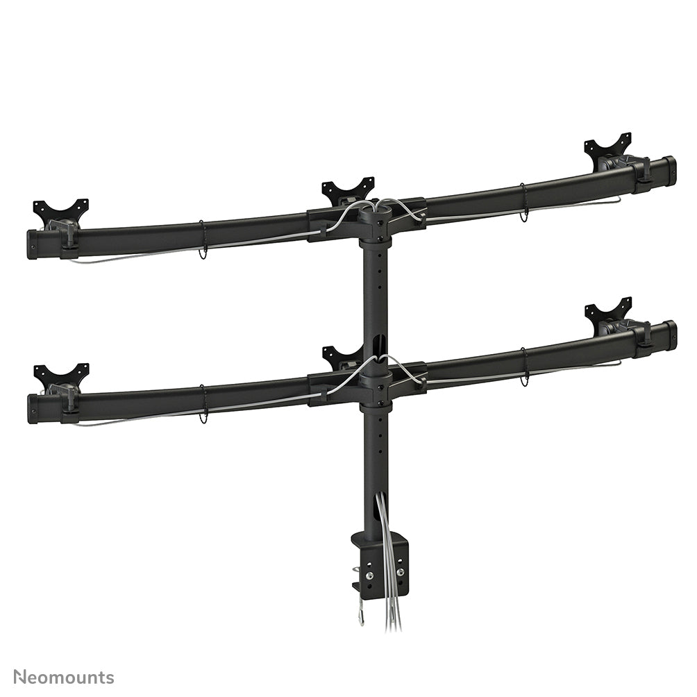 Neomounts FPMA-D700D6 soporte para monitor 68,6 cm (27") Escritorio Negro (5)
