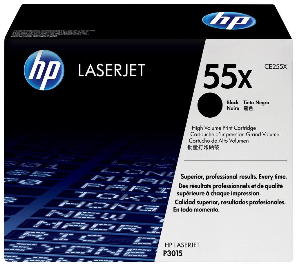 HP 55X High Yield Black Original LaserJet Toner Cartridge cartucho de tóner 1 pieza(s) (2)
