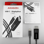 Axagon RVC-DPC adaptador de cable de vídeo 1,8 m USB Tipo C DisplayPort Negro (9)
