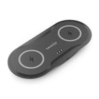 AISENS ASCH-15W2WC060-BK cargador de dispositivo móvil Auriculares, Smartphone Cargador inalámbrico Interior (4)