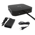 i-tec C31HDMIDPDOCKPD100 base para portátil y replicador de puertos Alámbrico USB 3.2 Gen 1 (3.1 Gen 1) Type-C Negro