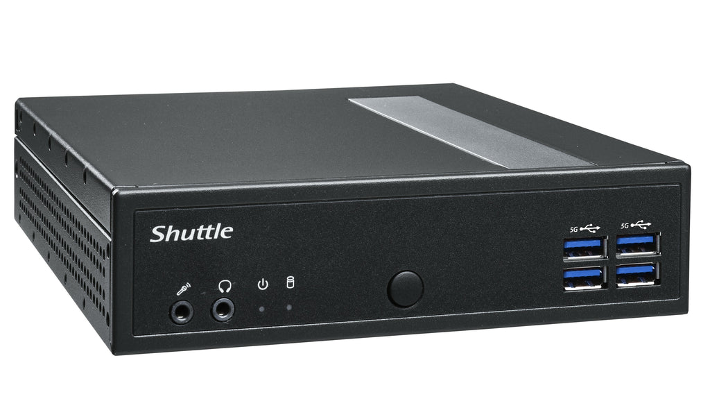 Shuttle DL30N PC/estación de trabajo barebone 1,35 l tamaño PC Negro N100 (2)
