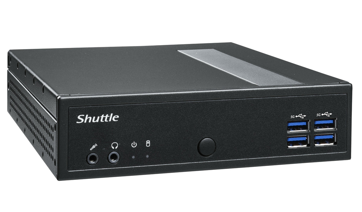 Shuttle DL30N PC/estación de trabajo barebone 1,35 l tamaño PC Negro N100 (2)