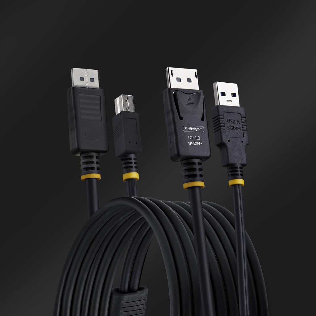 StarTech.com DU1226-KVM-CABLE cable para video, teclado y ratón (kvm) Negro (5)