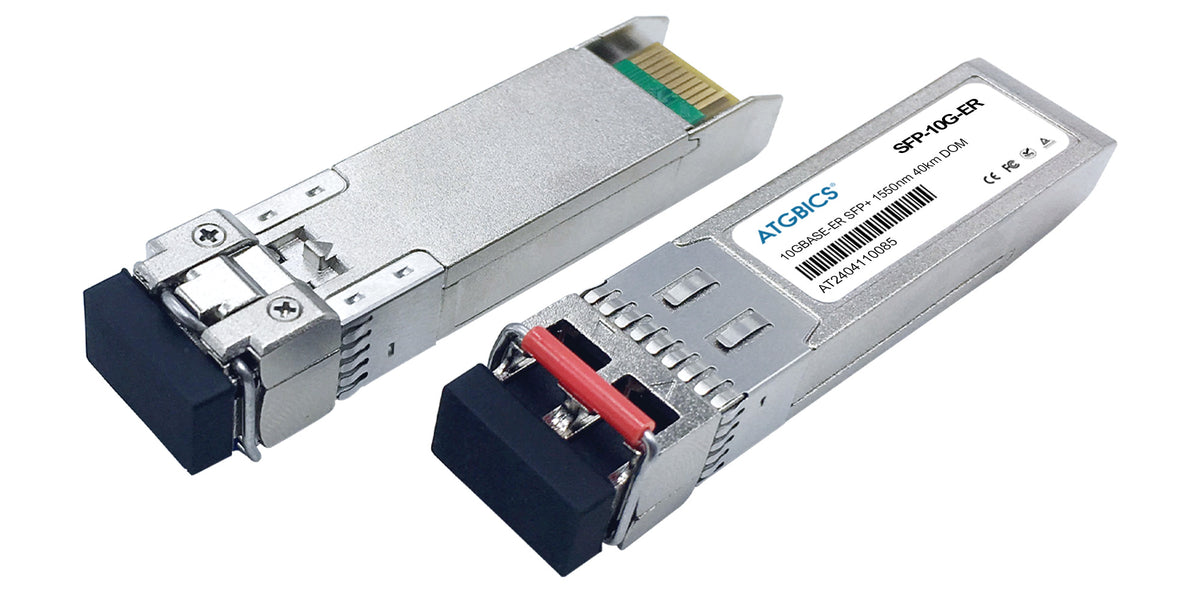 ATGBICS 10G-ER-SFP40KM-IT-C red modulo transceptor Fibra óptica 10000 Mbit/s SFP+ 1550 nm