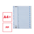 Esselte 100149 lengüeta de índice Polipropileno (PP) Blanco (2)