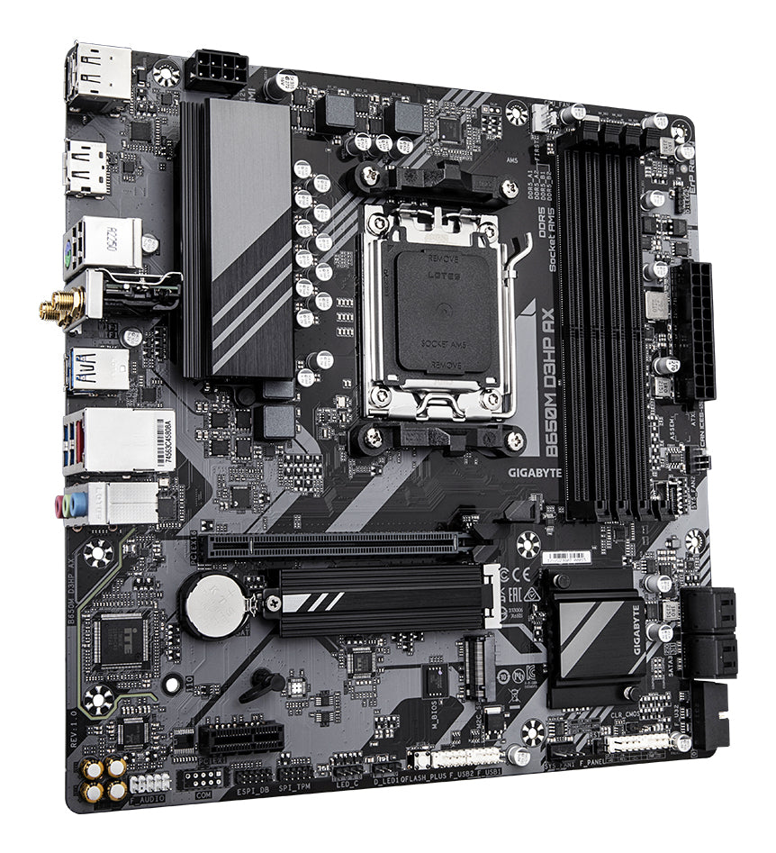 GIGABYTE B650M D3HP AX placa base AMD B650 Zócalo AM5 micro ATX (3)