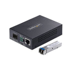 StarTech.com MCM1110SMLC20 convertidor de medio 2000 Mbit/s 1310 nm Negro