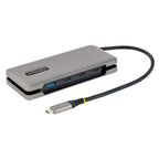StarTech.com HB31CM1A3CB base para portátil y replicador de puertos Alámbrico USB 3.2 Gen 2 (3.1 Gen 2) Type-C Gris