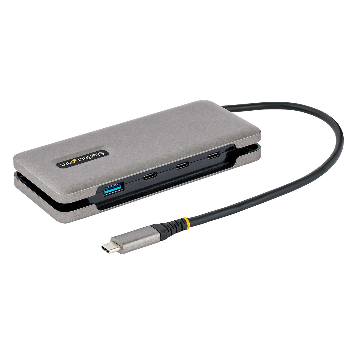 StarTech.com HB31CM1A3CB base para portátil y replicador de puertos Alámbrico USB 3.2 Gen 2 (3.1 Gen 2) Type-C Gris