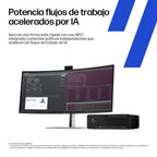 HP Z2 SFF G1i Workstation Desktop PC Wolf Pro Security Edition Intel Core Ultra 7 265 48 GB DDR5-SDRAM 1 TB SSD NVIDIA RTX A400 Windows 11 Pro Puesto de trabajo AI Workstation, AI PC Negro (9)