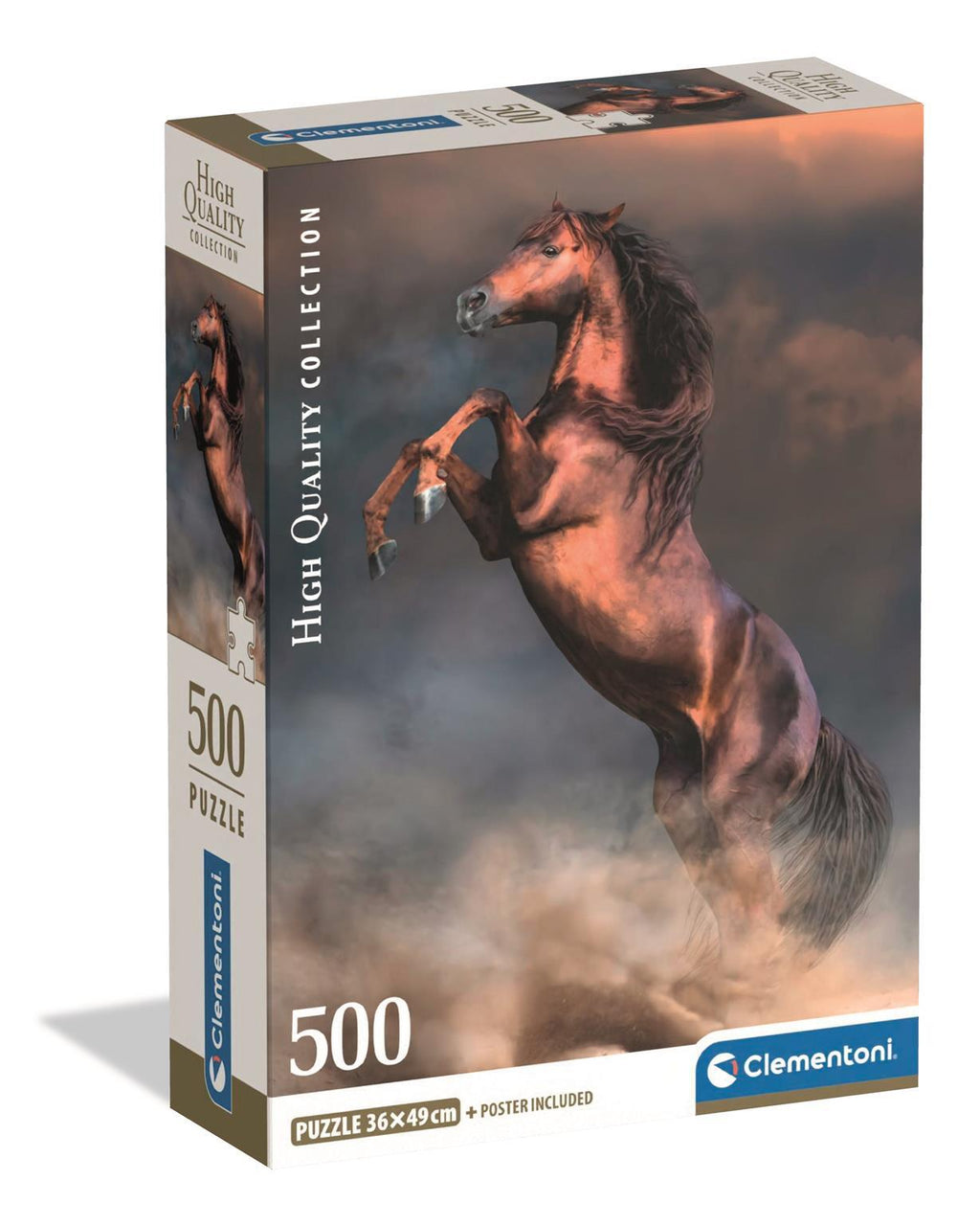 Clementoni 500 pcs CB HQC Wild Red Stallion