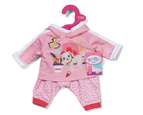 BABY born Jogging Suit Pink 43cm Doll clothes set