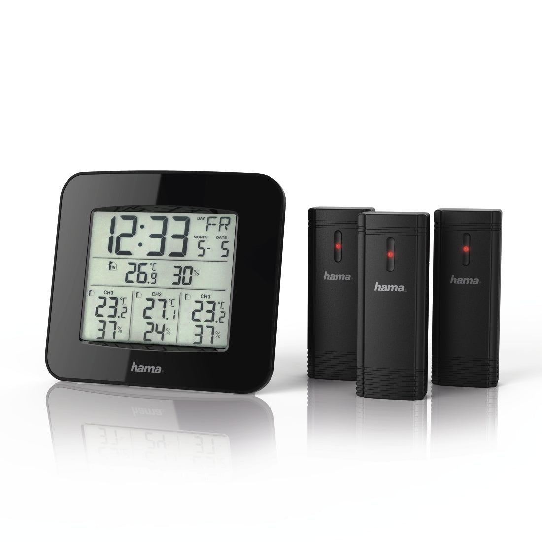 Hama EWS-Trio Negro Batería