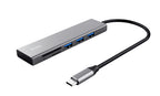 Trust Halyx USB 3.2 Gen 1 (3.1 Gen 1) Type-C 104 Mbit/s Aluminio