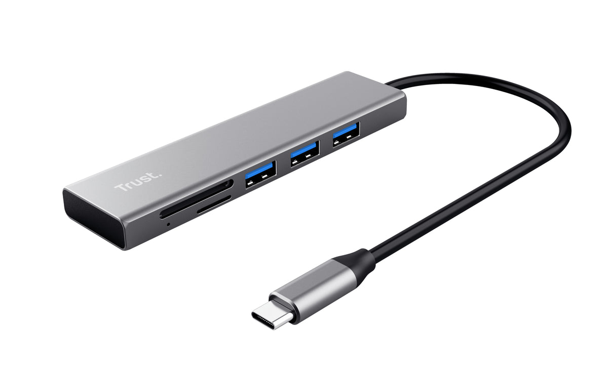 Trust Halyx USB 3.2 Gen 1 (3.1 Gen 1) Type-C 104 Mbit/s Aluminio