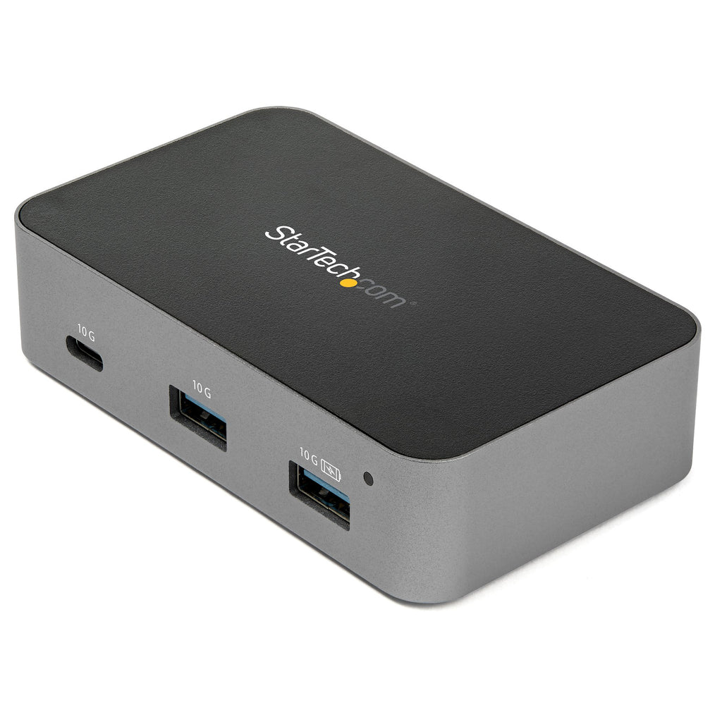 StarTech.com HB31C3A1CS hub de interfaz USB 3.2 Gen 2 (3.1 Gen 2) Type-C 10000 Mbit/s Negro, Gris