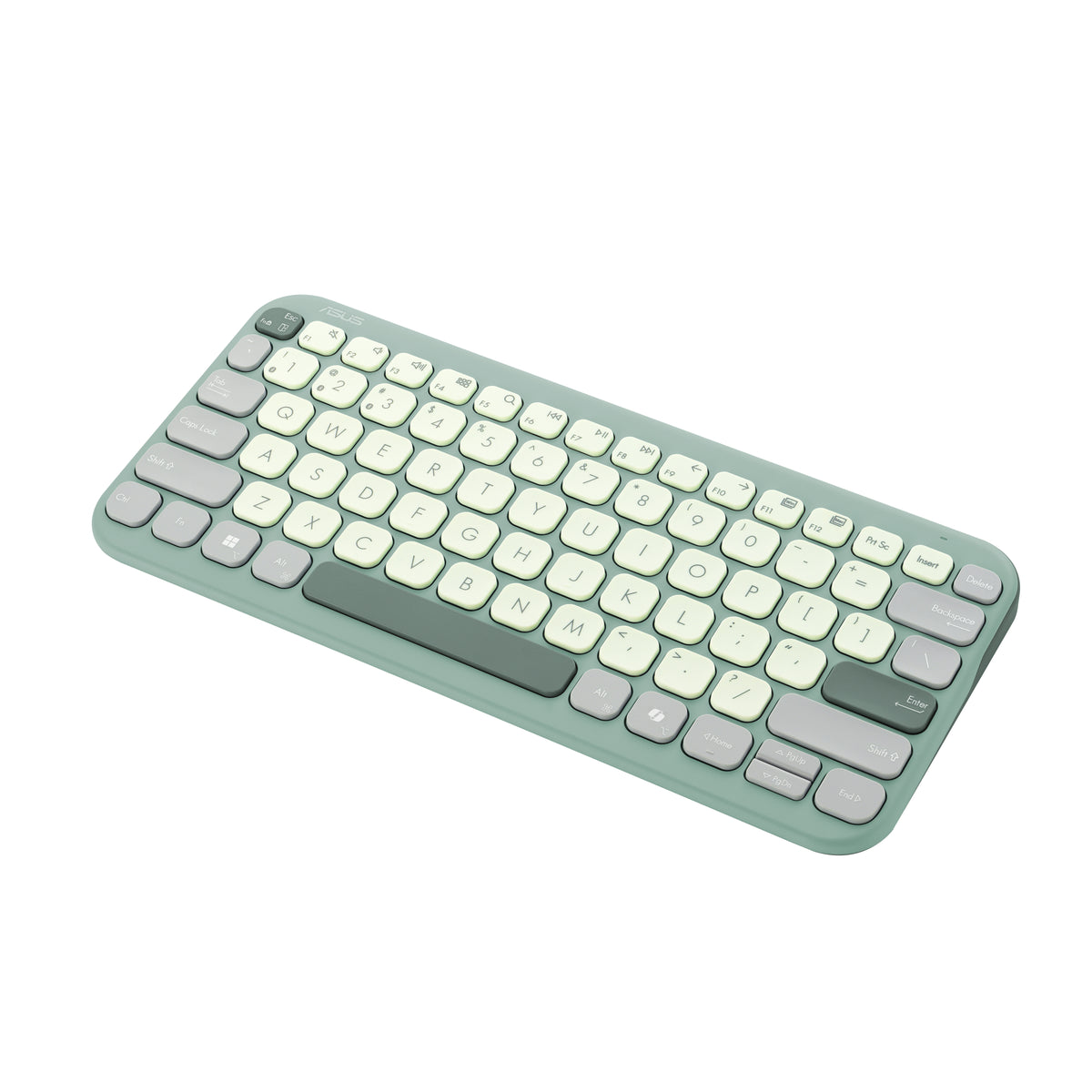 ASUS Marshmallow Keyboard KW100 teclado Hogar Bluetooth QWERTY Español Verde (6)