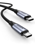 Ugreen 80150 cable USB USB 3.2 Gen 2 (3.1 Gen 2) USB C 10 Gbit/s 100 W Negro