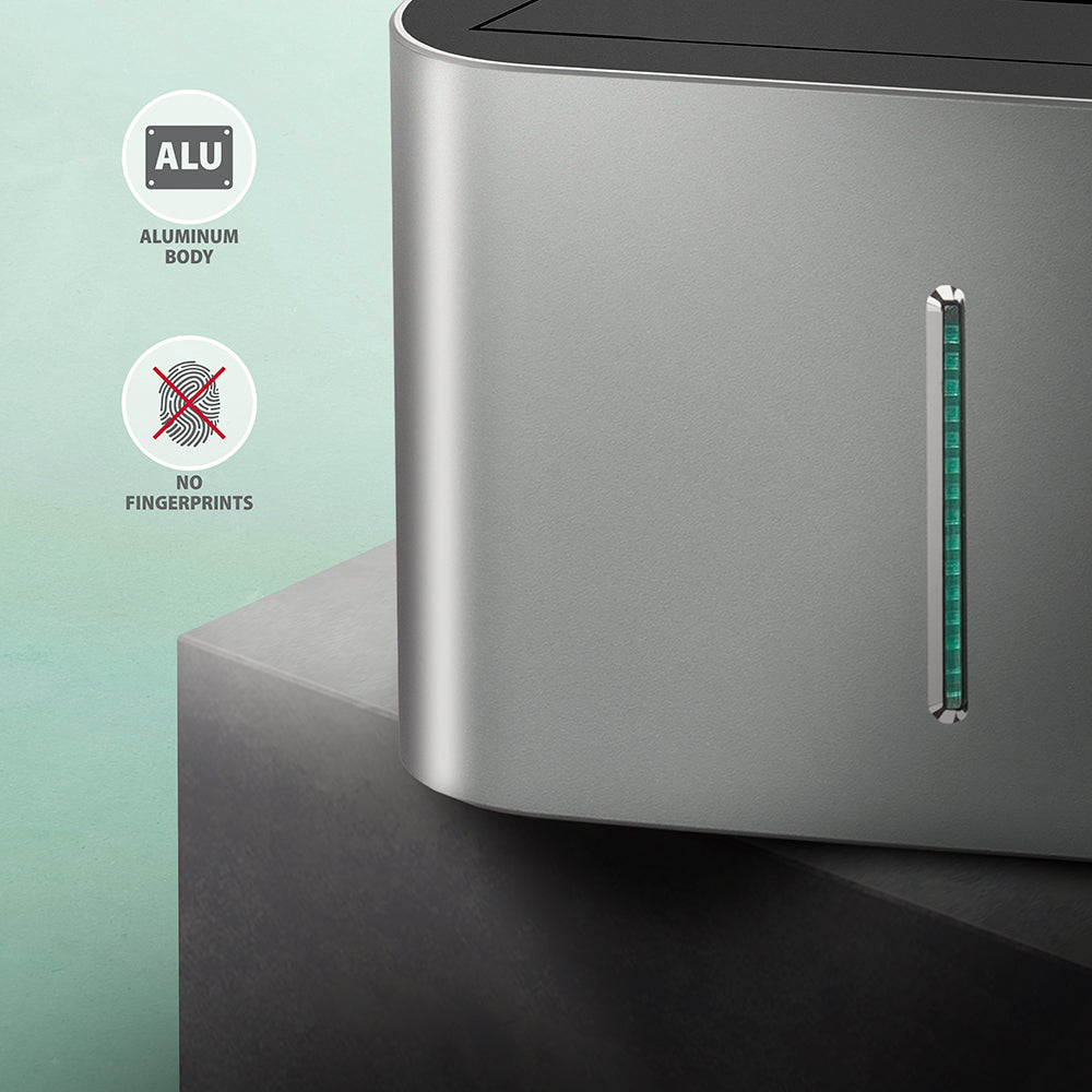 Axagon ADSA-DC base de conexión para disco duro USB 3.2 Gen 1 (3.1 Gen 1) Type-A Gris (5)