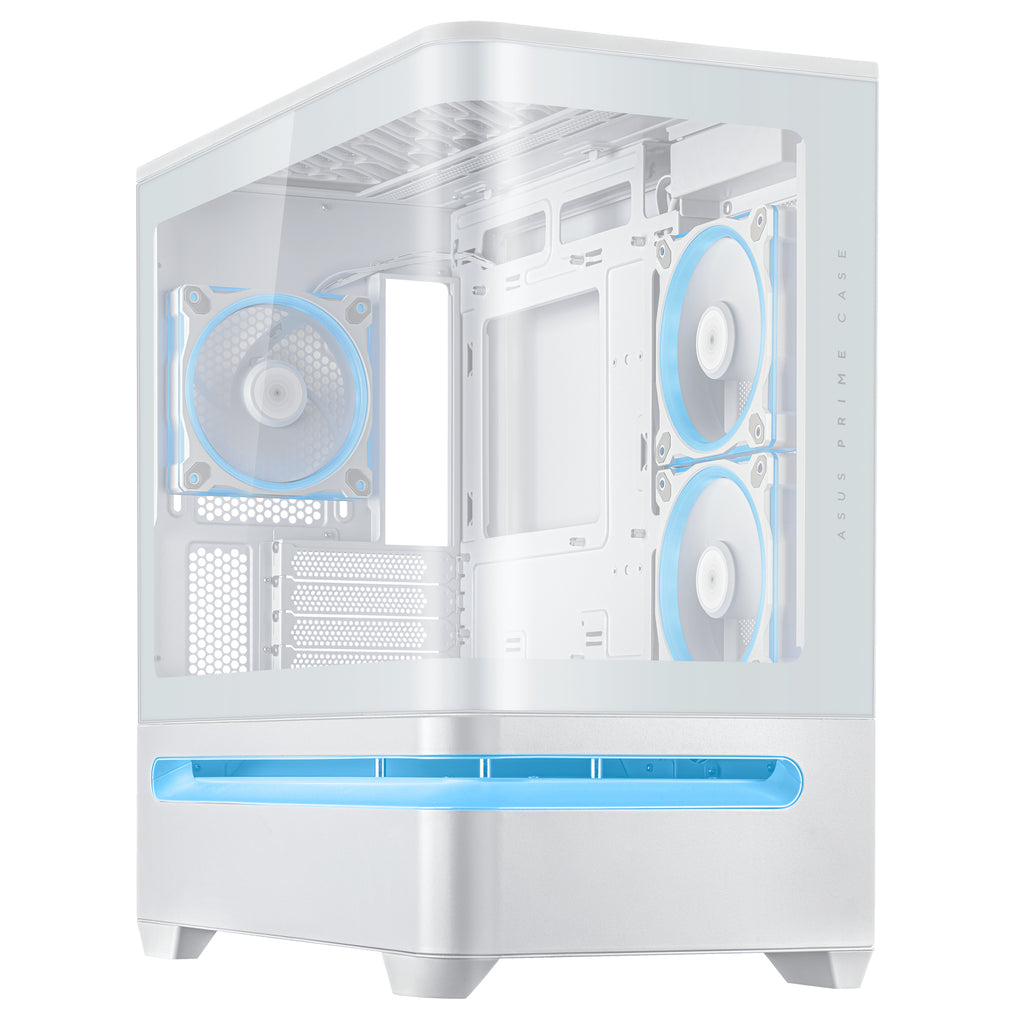 ASUS PRIME AP202 ARGB Mini Tower Blanco (2)
