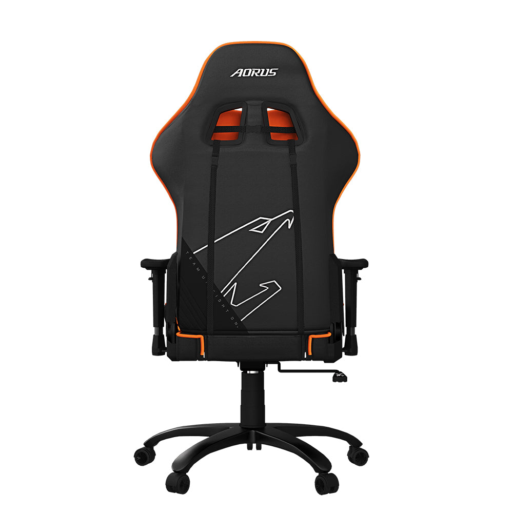 GIGABYTE AGC310 Silla para videojuegos de PC Asiento acolchado Negro, Naranja (3)