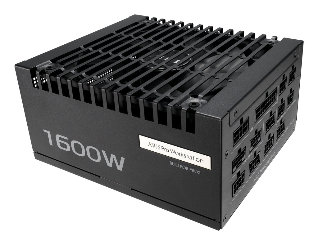 ASUS Pro WS 1600W Platinum unidad de fuente de alimentación 20+4 pin ATX ATX Negro (4)