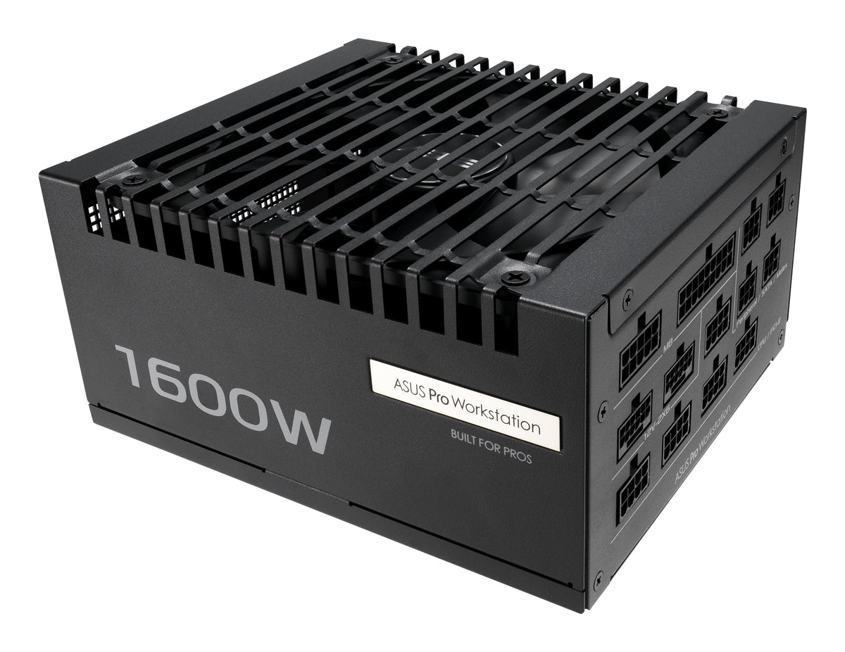 ASUS Pro WS 1600W Platinum unidad de fuente de alimentación 20+4 pin ATX ATX Negro (4)