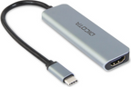 DICOTA D32061 hub de interfaz USB Type-C 10000 Mbit/s Plata (6)
