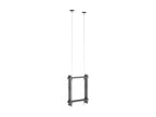 Multibrackets 9932 soporte para pantalla de señalización 165,1 cm (65") Negro