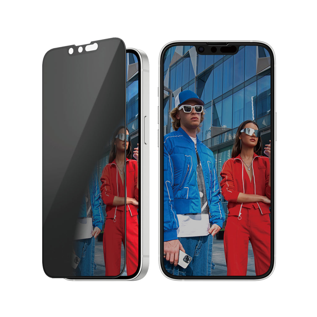 PanzerGlass ® 2-Way Privacy Screen Protector iPhone 17e | 16e | 14 | 13 | 13 Pro | Ultra-Wide Fit w. EasyAligner Protector de pantalla Apple 1 pieza(s)