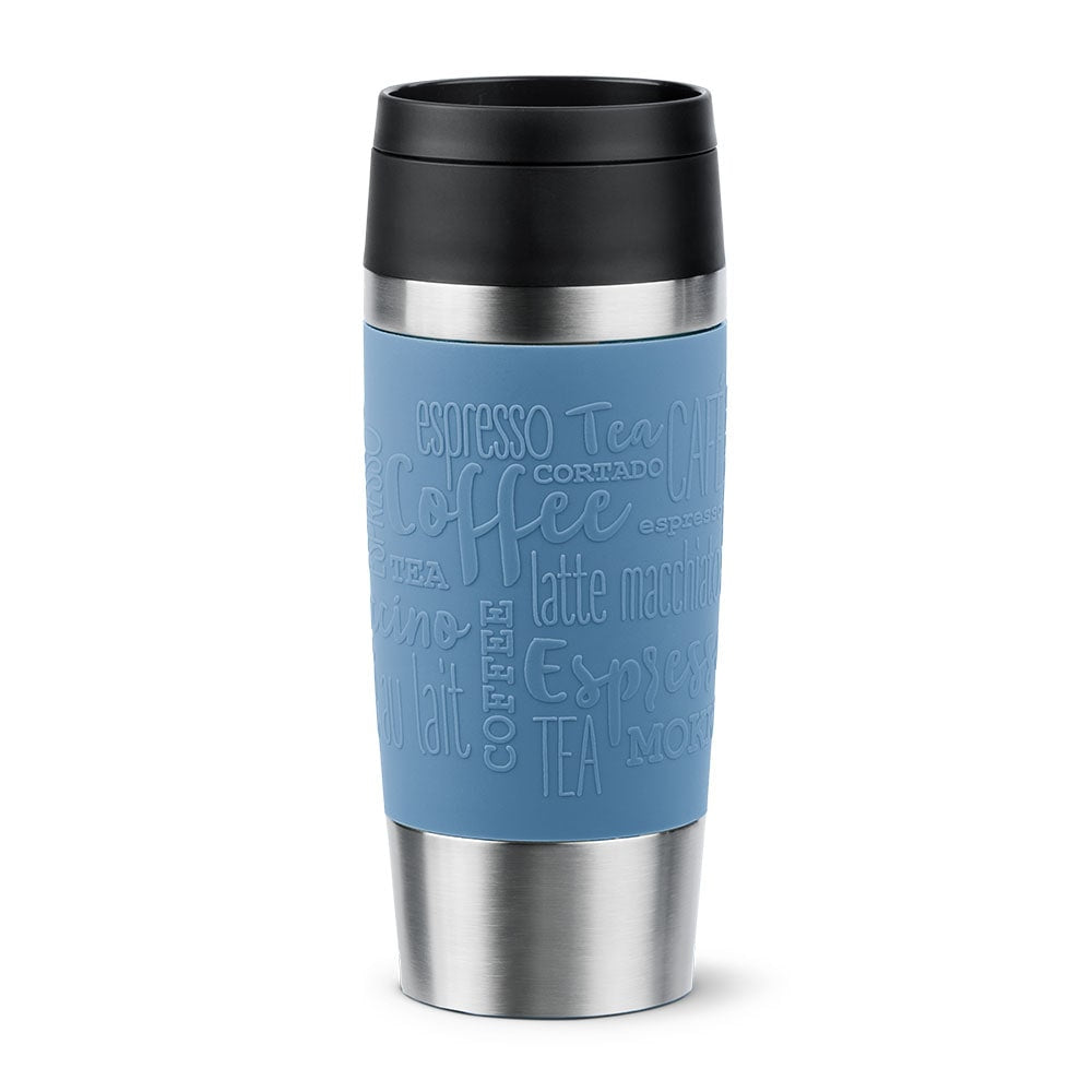 EMSA Travel Mug Classic 36 ml Azul, Acero inoxidable