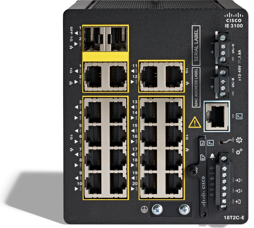 Switch Cisco IE-3100-18T2C-E