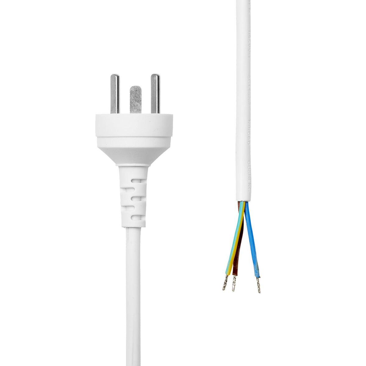 Microconnect MC-PE003EDBW-OE cable de transmisión Blanco 3 m Enchufe tipo K (3)