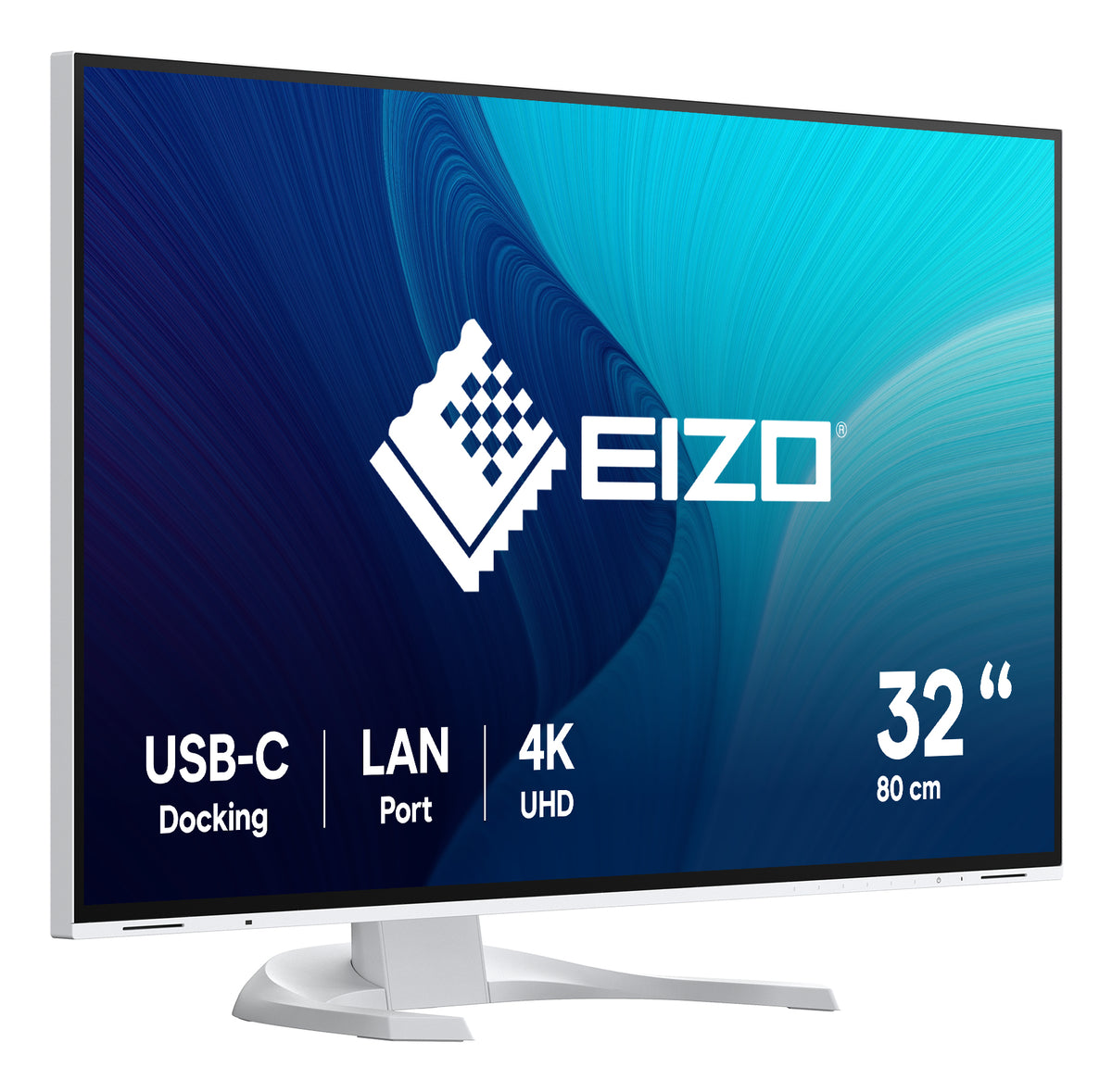 EIZO FlexScan EV3240X-WT pantalla para PC 80 cm (31.5") 3840 x 2160 Pixeles 4K Ultra HD LCD Blanco (8)