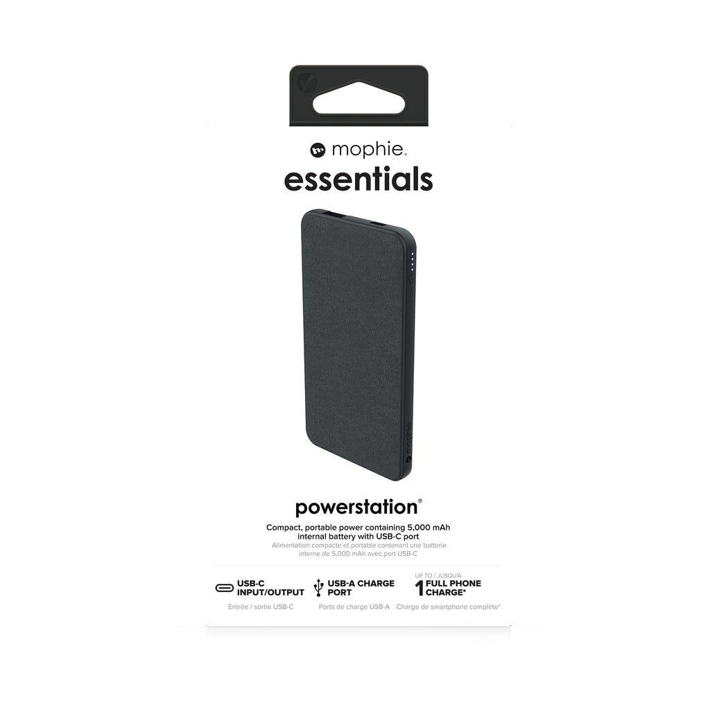 mophie essentials powerstation 5K 5000 mAh Negro