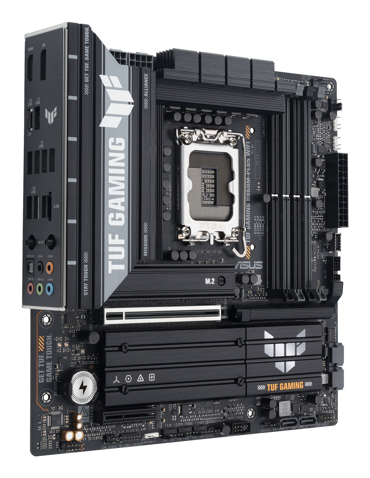 ASUS TUF GAMING B860M-PLUS WIFI Intel B860 LGA 1851 (Socket V1) micro ATX (4)