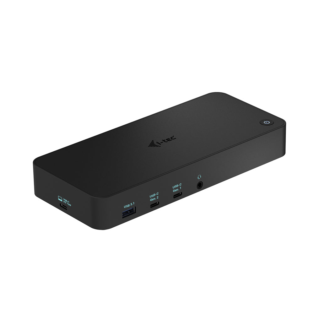 i-tec CATRIPLEDOCKPDPRO base para portátil y replicador de puertos Alámbrico USB 3.2 Gen 1 (3.1 Gen 1) Type-C Negro (2)