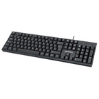 Manhattan 180573 teclado Hogar USB QWERTY Inglés del Reino Unido Negro