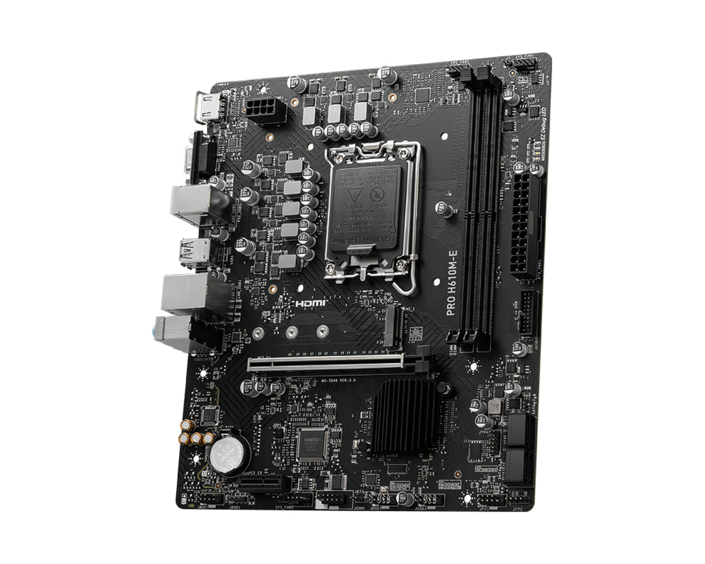 MSI PRO H610M-E placa base Intel H610 LGA 1700 micro ATX (4)