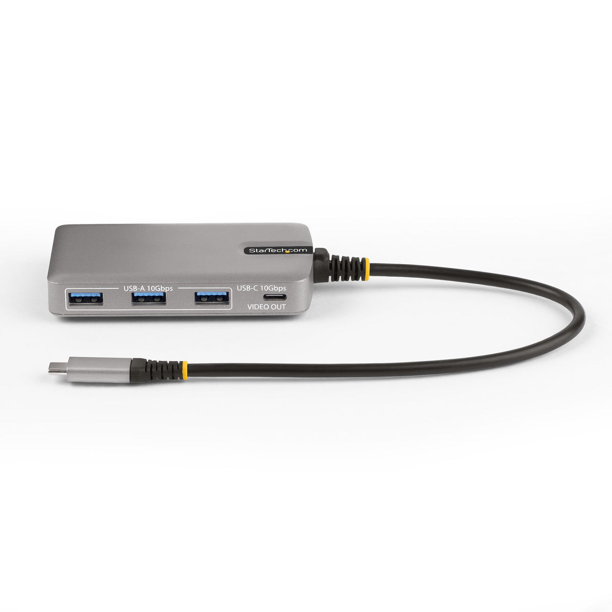 StarTech.com HB31C3A1CDPPD3 hub de interfaz USB 3.2 Gen 2 (3.1 Gen 2) Type-C 10000 Mbit/s Plata (3)