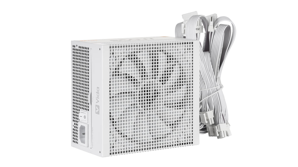 VIDA 850W Heracles White ATX 3.1 Gaming PSU, 80+ Bronze