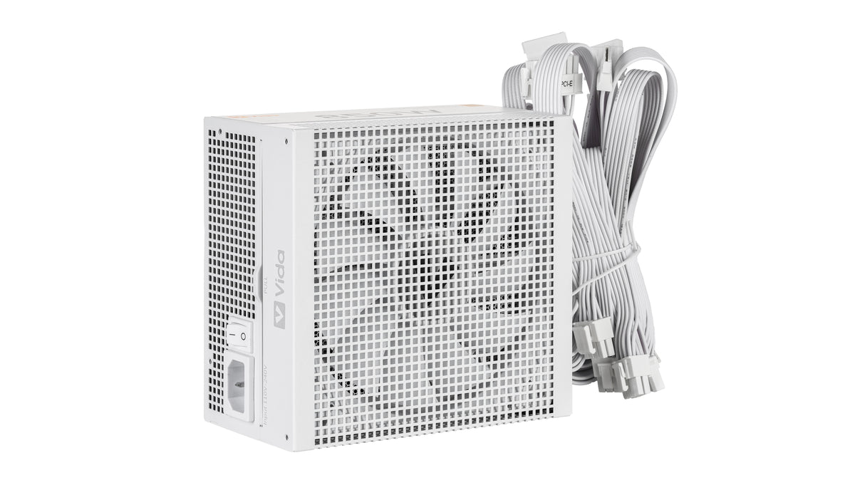 VIDA 850W Heracles White ATX 3.1 Gaming PSU, 80+ Bronze