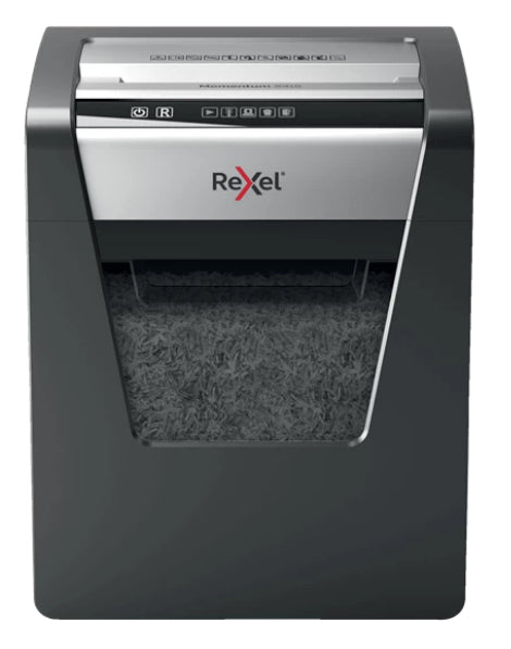 Rexel X415 triturador de papel Corte cruzado 60 dB 22,3 cm Negro, Plata
