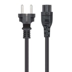 Manhattan 354172 cable de transmisión Negro 1 m CEE7/7 IEC C5 (4)